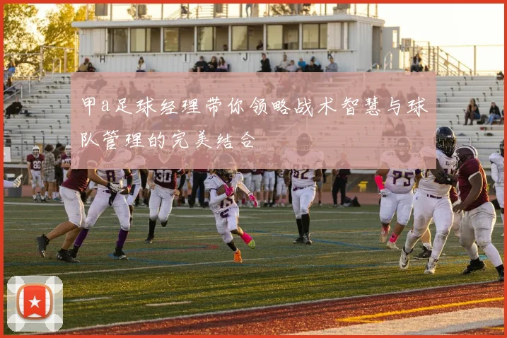 甲a足球经理带你领略战术智慧与球队管理的完美结合